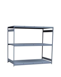 Mini-Racking, 3 HD Steel Shelves (96"W x 48"D x 87"H)