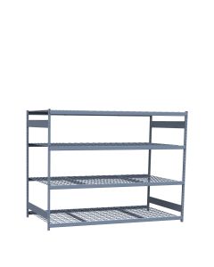 Mini-Racking, 4 HD Wire Shelves (96"W x 48"D x 75"H)