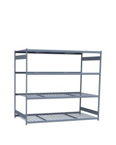 Mini-Racking, 4 HD Wire Shelves (96"W x 48"D x 87"H)