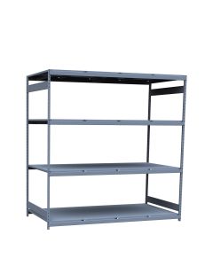 Mini-Racking, 4 HD Steel Shelves (96"W x 48"D x 99"H)