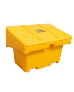 Salt Or Sand (SOS™) Storage Bin, 11 Cu.Ft - Yellow