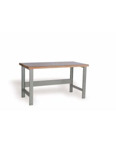 Basic Workbench, Laminated Hardwood Top (60"W x 30"D x 34"H)