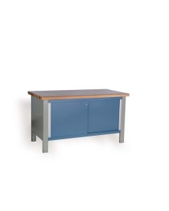 Closed Workbench, Laminated Hardwood Top (60"W x 30"D x 34"H)