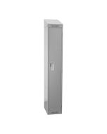 Cleanline Single Tier Locker, Bank of 1 with Sloped Top