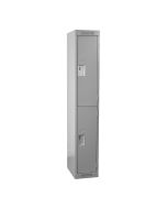 Cleanline Double Tier Locker, Bank of 1