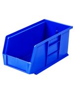 Hanging & Stacking Bin, 10-7/8 x 5-1/2 x 5", Blue