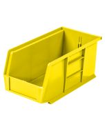 Hanging & Stacking Bin, 10-7/8 x 5-1/2 x 5", Yellow