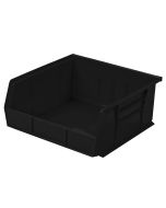 Hanging & Stacking Bin, 10-7/8 x 11 x 5", Black