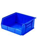 Hanging & Stacking Bin, 10-7/8 x 11 x 5", Blue