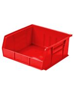 Hanging & Stacking Bin, 10-7/8 x 11 x 5", Red