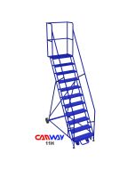 11 Step Rolling Ladder