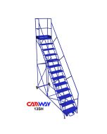 13 Step Safety Angle Rolling Ladder