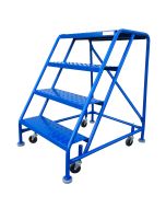 4 Step No-Handrail Rolling Ladder