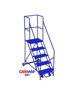 5 Step Safety Angle Rolling Ladder