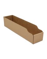 Corrugated Parts Bin 4"W x 18"D x 4-1/2"H