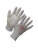 Cut Resistant Polyurethane Palm Work Gloves, Extra Large - Pair