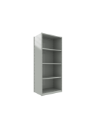 Closed Shelving, 5 Shelves, perforated posts (36"W x 12"D x 87"H)