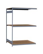 Mini-Racking (Add-On), 3 Wood Shelves (48"W x 24"D x 87"H)