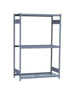 Mini-Racking, 3 Wire Shelves (48"W x 24"D x 75"H)
