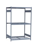 Mini-Racking, 3 Wire Shelves (48"W x 36"D x 75"H)