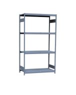 Mini-Racking, 4 Steel Shelves (48"W x 24"D x 87"H)