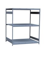 Mini-Racking, 3 Steel Shelves (60"W x 48"D x 75"H)