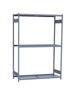 Mini-Racking, 3 Wire Shelves (60"W x 24"D x 87"H)