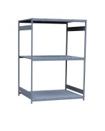 Mini-Racking, 3 Steel Shelves (60"W x 48"D x 87"H)