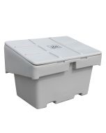 Salt Or Sand (SOS™) Storage Bin, 18.5 Cu.Ft - Grey