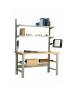 Packaging Workstation, Laminated Hardwood Top (60"W x 30"D x 82"H)