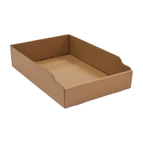 Corrugated Parts Bin 12"W x 18"D x 4-1/2"H