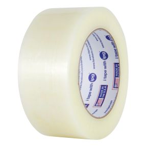 7100 Series Clear Carton Sealing Tape Hand Roll, 72mm x 100m