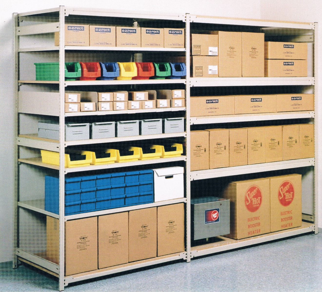 E-Z-Rect Trimline Shelving